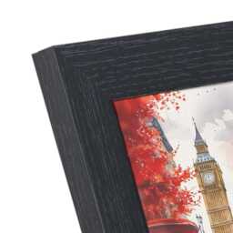 A3 A4 A2 A1 Black White & Oak Picture Frames - Gold Grey Walnut Gift For New Mom Photo Frame Modern Colourful - thumbnail 2
