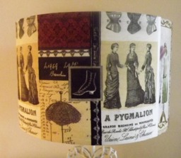 Corset Lampshade Shabby Chic French Boudoir Decor - thumbnail 1