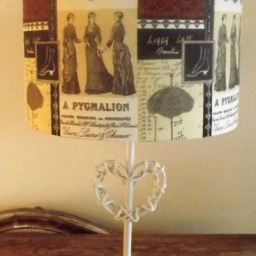 Corset Lampshade Shabby Chic French Boudoir Decor - thumbnail 3