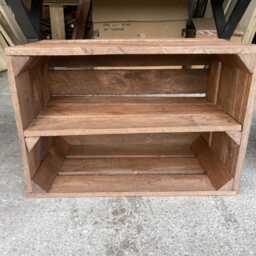 Rustic Storage Crates Made From Reclaimed Wood in Choice Of Colours - thumbnail 2