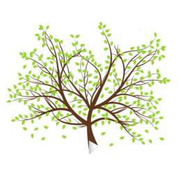 Tree Sticker Decal - Wall Birch Art Vinyl Nursery Stickers Nature Botanical Trees Decals Forest Decor Natural Big Leaf Peel & Stick - thumbnail 2