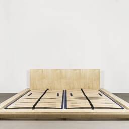 Ototo.10 Bed With A Headboard, Plywood Bed, Minimalist Scandinavian Bed - thumbnail 3