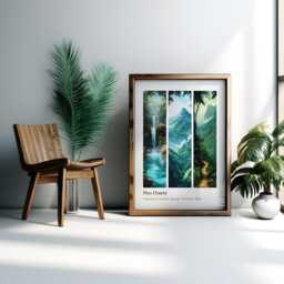 Pico Duarte Hike Poster Dominican Republic Souvenir Art Print - thumbnail 3