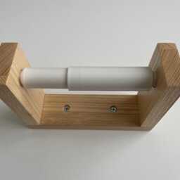 Wood Toilet Paper Holder - thumbnail 2