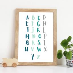 Set Of 3 Dinosaur Prints, Nursery Quotes, Decor, Wall Art, Name Print, Boys Poster - thumbnail 2
