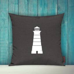 Pillow Covers, Cushions, Decorative Sailing Lighthouse Cuddle Vacation, Sea, Baltic Sea, North Beach - thumbnail 4