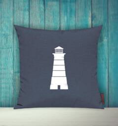 Pillow Covers, Cushions, Decorative Sailing Lighthouse Cuddle Vacation, Sea, Baltic Sea, North Beach - thumbnail 1