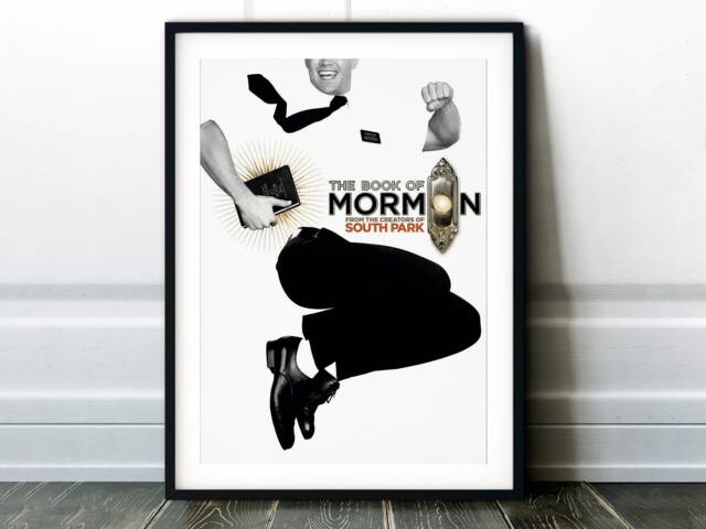 The Book Of Mormon Musical Print Poster