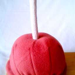 Caramel Apple Plushie Novelty Fleece Plush - thumbnail 3