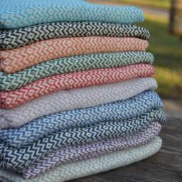 "Dark Green Towel, Hammam Towel, Small Diamond Towel, Turkey Towel, Soft Towel, Turkish Towel, 37""x70" - thumbnail 4