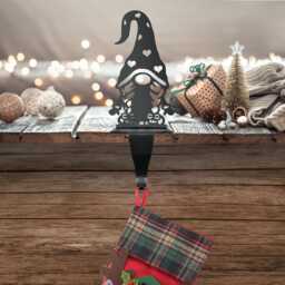 Gonk With Heart Hat Stocking Holder/ Christmas, Holidays, Xmas, Winter Holder, Christmas Decoration, Family, Children, Gift - thumbnail 4