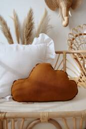 "Linen Cloud Pillow ""Caramel" - thumbnail 1