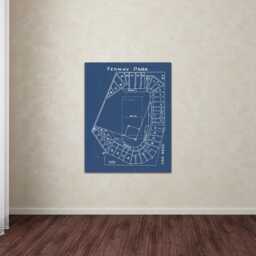 Vintage Fenway Park Seating Chart Print Boston Red Sox Wall Art - thumbnail 1