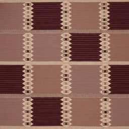 Handwoven Wool Kilim Rug Custom Scandinavian Geometric Design, Boho Red Minimalist Decor - thumbnail 2