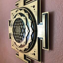 Divine Sri Yantra Wall Art 17.5 - thumbnail 3