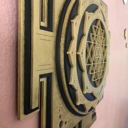 Divine Sri Yantra Wall Art 17.5 - thumbnail 4