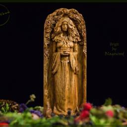 Brigid Goddess, Brigit, Irish Gods, Pagan Wiccan, Wicca, Altar, Druid, Witches, Gaelic, Celtic - thumbnail 2