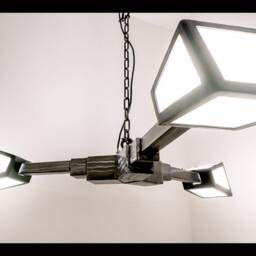 Amaya #101 - Hanging Lamp in Stealth Design - thumbnail 2