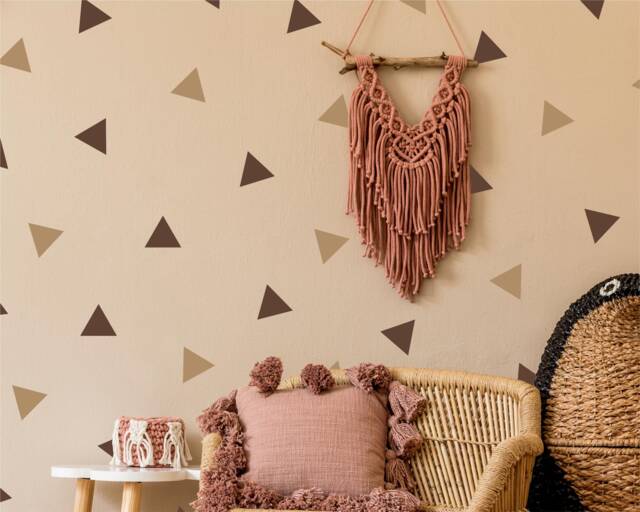 Triangles - 7.5cm - Vinyl Wall Decals 3 - image 1
