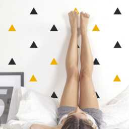 Triangles - 7.5cm - Vinyl Wall Decals 3 - thumbnail 3