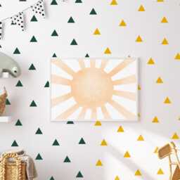 Triangles - 7.5cm - Vinyl Wall Decals 3 - thumbnail 2