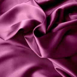 Violet Charmeuse Satin Pillowcase, Handmade Hair Moisture Retention