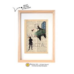 Romeo & Juliet Print, Verona Love Shakespeare Love Silhouette Anniversary Gift, Italian Xmas Gift - thumbnail 1