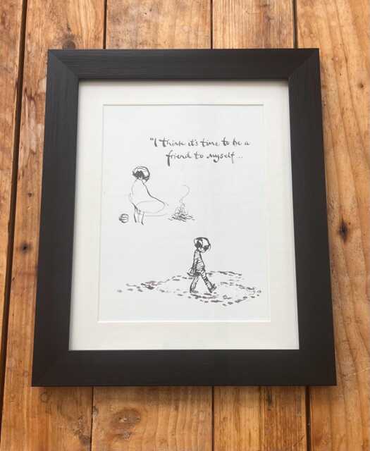 Framed Print From Always Remember - The Boy Mole Fox, Horse & The Storm By Charlie Mackesy