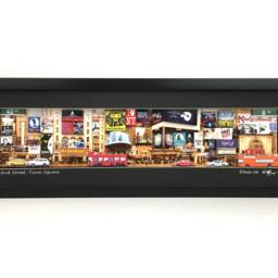 3D Paper-Cut Sculpture Framed Art With Led. 42nd Street, Nyc - thumbnail 2