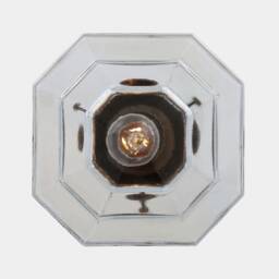 Novato Pendant With Hexagonal Stepped Glass Shade 14 - thumbnail 3