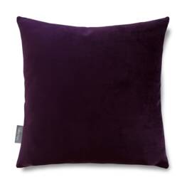 Luxury Super Soft Velvet Cushion - Plum Purple Available in 3 Sizes - Square Or Rectangular, Feather Filling Option Covers Only