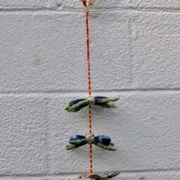Indian Handmade Butterfly Mobile - thumbnail 4