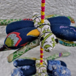 Indian Handmade Butterfly Mobile - thumbnail 3
