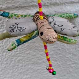 Indian Handmade Butterfly Mobile - thumbnail 2