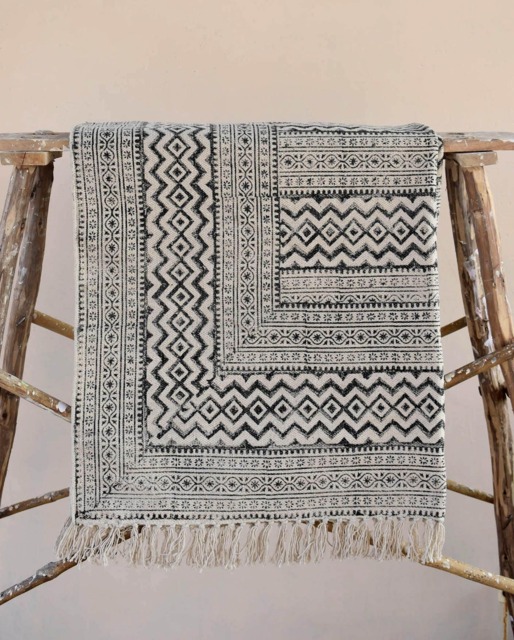 6x9 Feet Indian Rugs Cotton Rug, Woven Area For Sale, Decor Rustic Rugs, Decorative Bohemian Indian - image 1