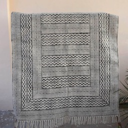 6x9 Feet Indian Rugs Cotton Rug, Woven Area For Sale, Decor Rustic Rugs, Decorative Bohemian Indian - thumbnail 4