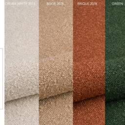 Boucle Floor Cushion Bohemian Linen Pillow - thumbnail 4