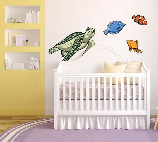 Fish & Turtle Wall Decal Pack - image 1