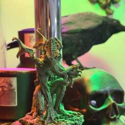 H.p. Lovecraft's Cthulhu Rising Statue, Half Scale Sculpture - Mythos Monster Figurine Lovecraftian Horror Decor & Gamer Gift - thumbnail 2