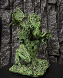 H.p. Lovecraft's Cthulhu Rising Statue, Half Scale Sculpture - Mythos Monster Figurine Lovecraftian Horror Decor & Gamer Gift - thumbnail 1