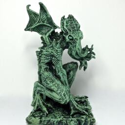 H.p. Lovecraft's Cthulhu Rising Statue, Half Scale Sculpture - Mythos Monster Figurine Lovecraftian Horror Decor & Gamer Gift - thumbnail 3
