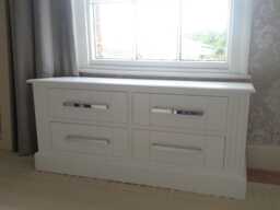 Chest Of Drawers - 2 Over Fluted Style - thumbnail 1