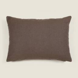 Copper Gold Mandala Suzani Embroidered Premium Quality Cotton Linen Chambray Cushion Cover 15 X 22 Inches/ 38X55cm - thumbnail 2