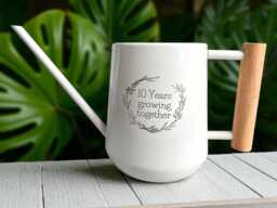 Personalised Mini Indoor Watering Can - Engraved Houseplant Waterer Gardener Gift, Plant Lover, Housewarming, Birthday & Anniversary