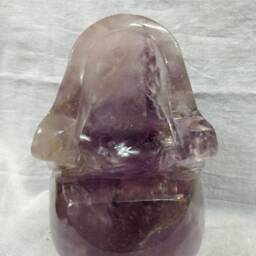 Amethyst Skull Decor, Healing Skulls For Gift Natural Skull, Gemstone Fashion Style Decor - thumbnail 3