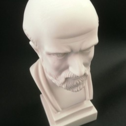 Hippocrates Of Kos Greek Art Statue The Father Of Medicine - thumbnail 2