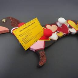 Small Wooden Coat Rack in The Shape Of A Dachshund Dog - Coat - thumbnail 4