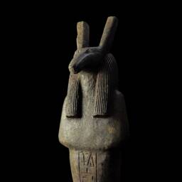 God Seth Statue, Egyptian Statuette. Set, The Of Chaos, Osiris Brother - thumbnail 2