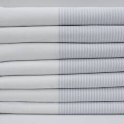 Gray Striped Towel, Turkish Towel, White Towel, Beach Towel, Bath Towel, Spa Towel, Bohemian Peshtemal, 40''x70'', 100% Cotton Towel, B1-Gelinteli - thumbnail 2