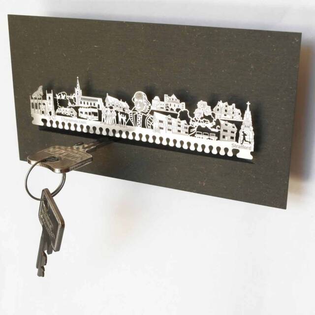 stratford Souvenir Gift Tube - Iconic Skyline Silhouette Design Ideal Shakespeare & Upon Avon Memorabilia - image 1